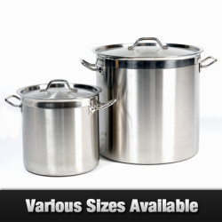 25L Commercial Stainless Steel Stock Pot